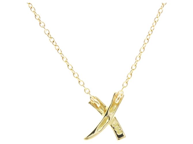 Tiffany & Co Collana Kiss in oro 18K Tiffany D'oro - vista 2