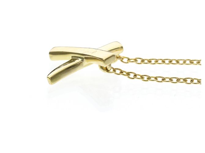 Tiffany & Co Collana Kiss in oro 18K Tiffany D'oro - vista 3