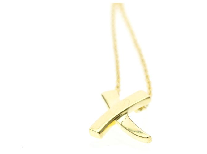 Tiffany & Co Collana Kiss in oro 18K Tiffany D'oro - vista 4