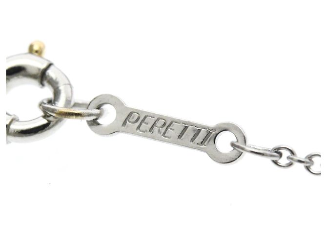 Tiffany & Co Collana Tiffany Cross in platino Argento - vista 10