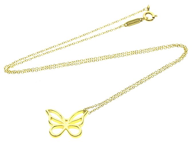 Tiffany & Co Collana Tiffany Butterfly in oro giallo (18K) D'oro - vista 14