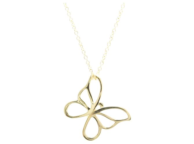 Tiffany & Co Collana Tiffany Butterfly in oro giallo (18K) D'oro - vista 2