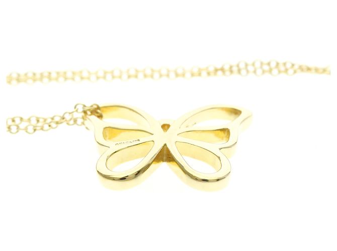 Tiffany & Co Collana Tiffany Butterfly in oro giallo (18K) D'oro - vista 4