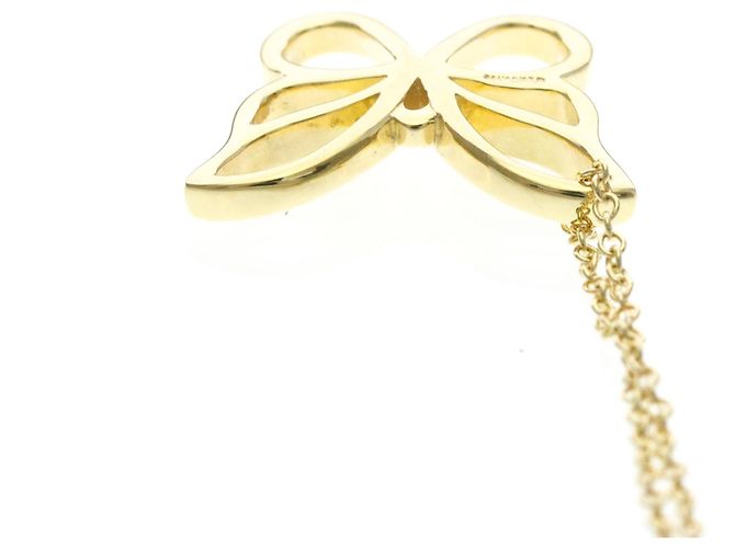 Tiffany & Co Collana Tiffany Butterfly in oro giallo (18K) D'oro - vista 6