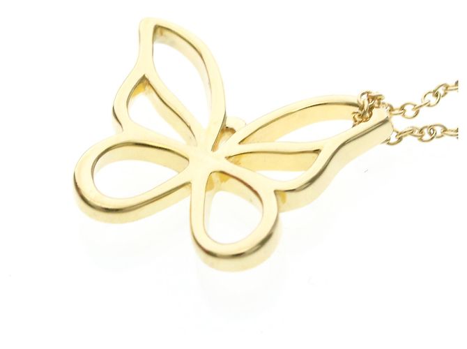 Tiffany & Co Collana Tiffany Butterfly in oro giallo (18K) D'oro - vista 7