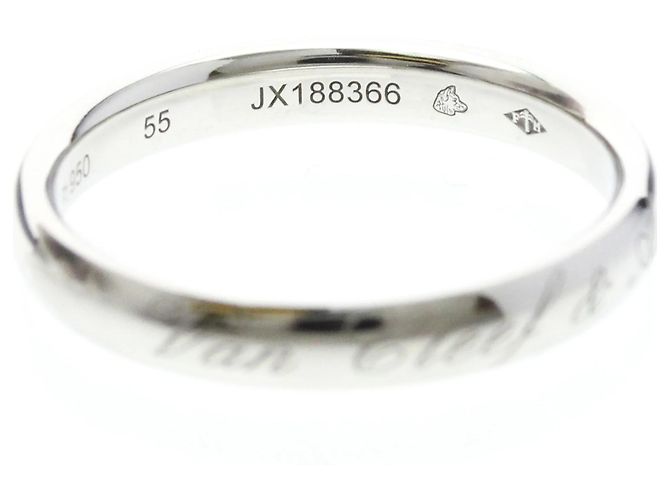 Anello Senior Tulle Van Cleef & Arpels Argento - vista 6