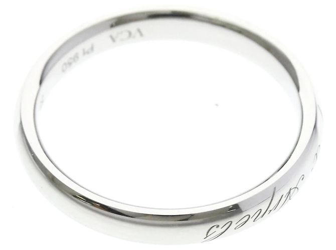 Anello Senior Tulle Van Cleef & Arpels Argento - vista 9