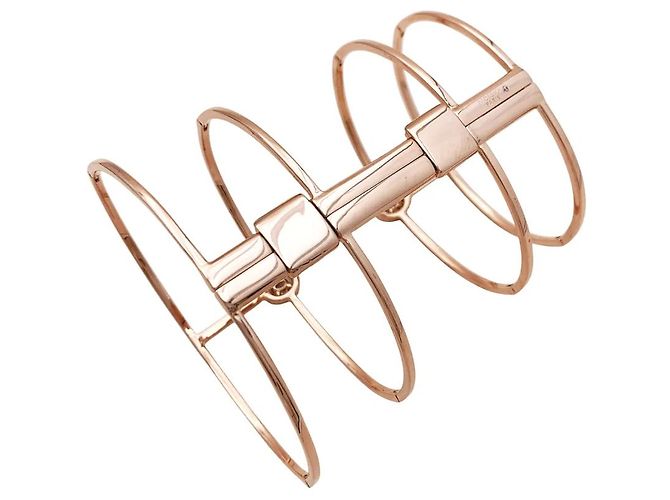 Bracciale Messika, "Glam'Azone", oro rosa, diamanti. - vista 3