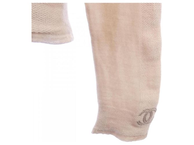 Cardigan in seta e cashmere Chanel Rosa - vista 6