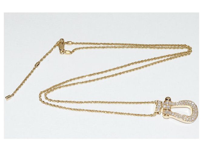 Autre Marque Collana con pendente FRED Force 10 Au750 Diamond D'oro - vista 4