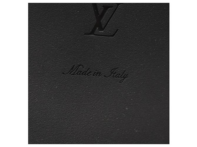 Mocassini in pelle Louis Vuitton Academy Line Blu Blu navy - vista 7