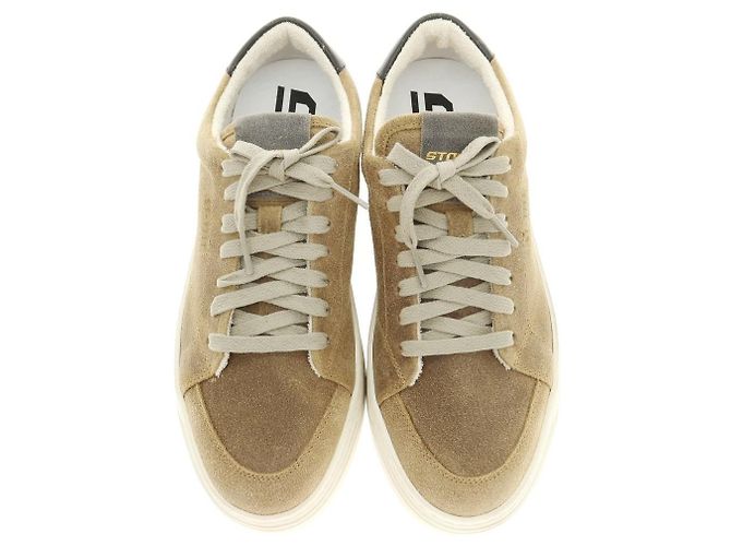 Autre Marque STOKTON Destroy-U Baskets en daim Beige - vue 2
