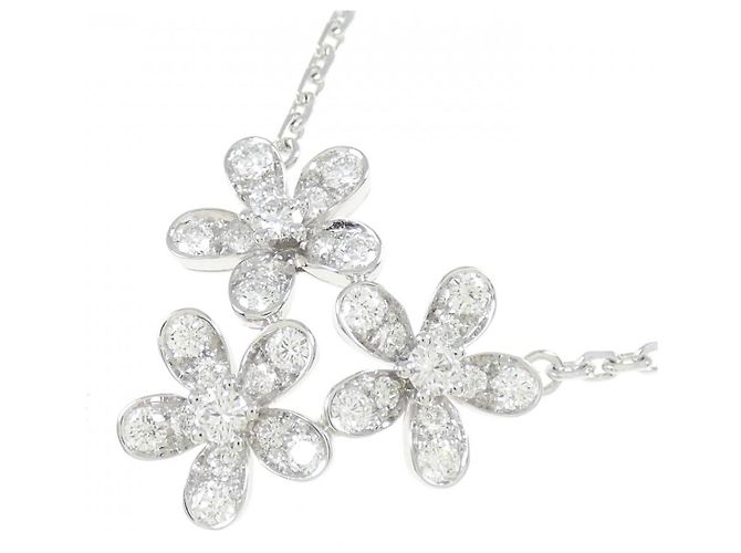 Collar Socrates en oro blanco de 18K y diamantes Van Cleef & Arpels Plata - vista 3