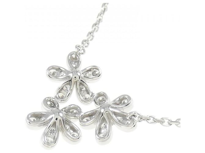 Collar Socrates en oro blanco de 18K y diamantes Van Cleef & Arpels Plata - vista 4