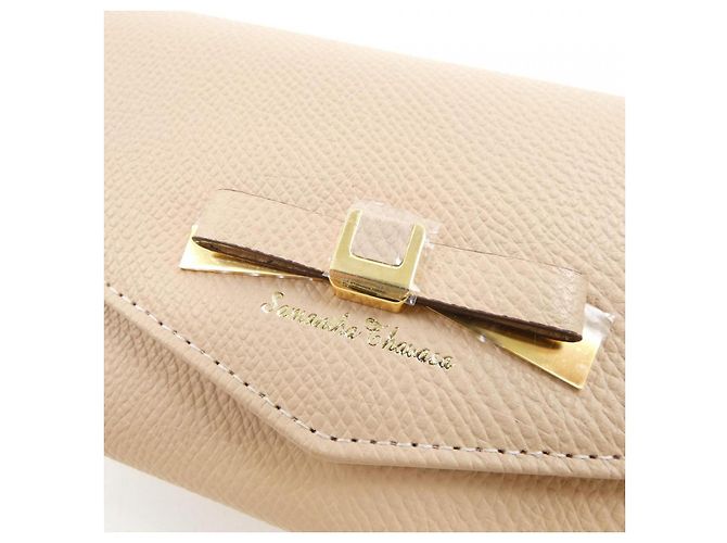 Autre Marque Portafoglio lungo Samantha Thavasa Beige - vista 3