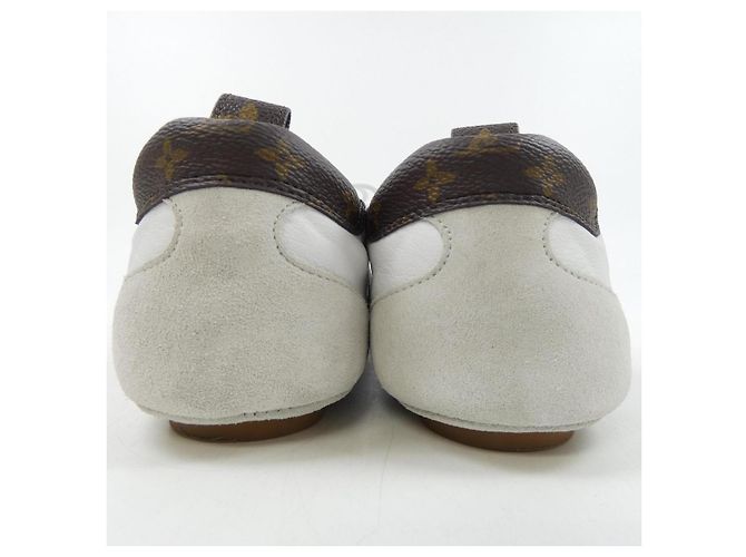 Tênis Louis Vuitton LV Sneakerina Marrom Branco - vista 5
