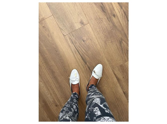 Pierre Hardy Mule in pelle bianca Bianco - vista 14