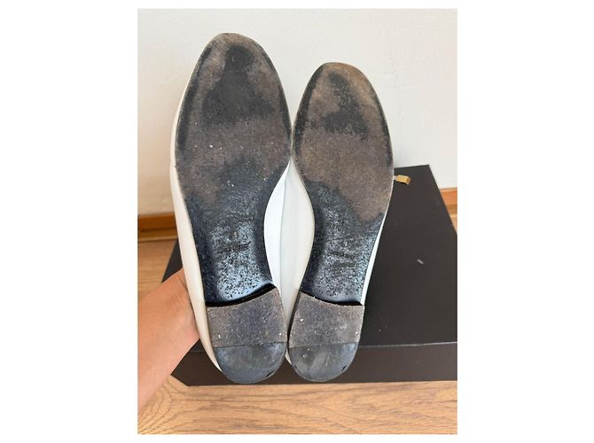 Pierre Hardy Mule in pelle bianca Bianco - vista 5