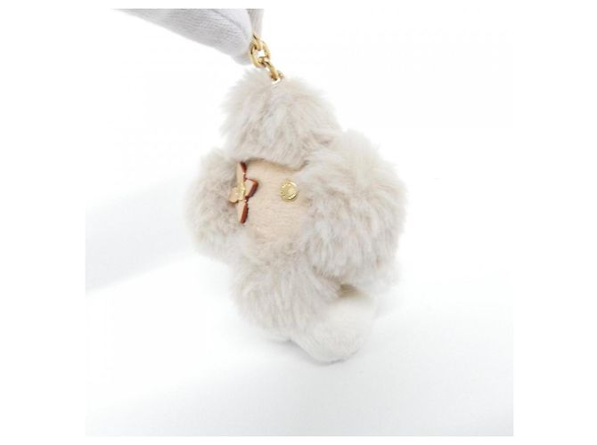 Charm per borsa Louis Vuitton My Vivienne Chain Bianco D'oro Grigio - vista 4