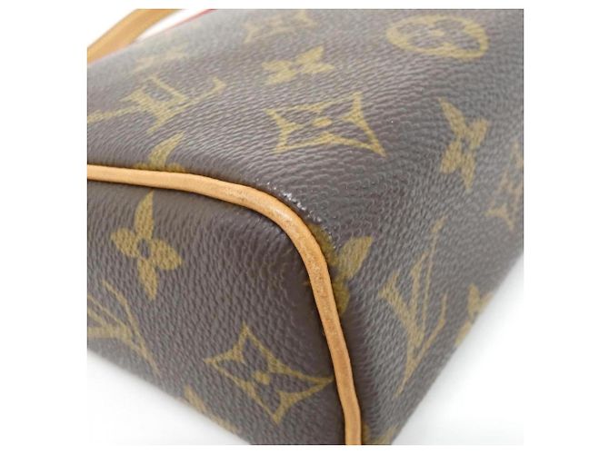 Borsa Louis Vuitton Monogram Recital Marrone - vista 3