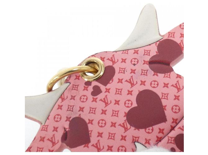 Portachiavi LV Rodeo Louis Vuitton Rosa D'oro - vista 4