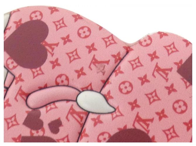 Portachiavi LV Rodeo Louis Vuitton Rosa D'oro - vista 5