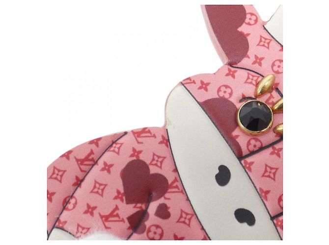 Portachiavi LV Rodeo Louis Vuitton Rosa D'oro - vista 7