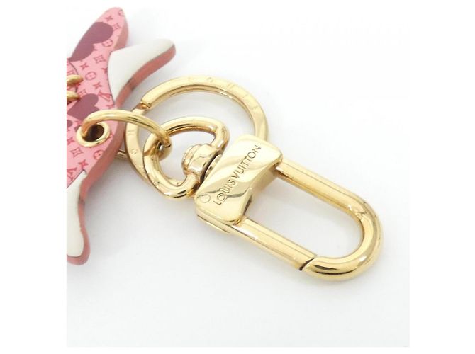 Portachiavi LV Rodeo Louis Vuitton Rosa D'oro - vista 9