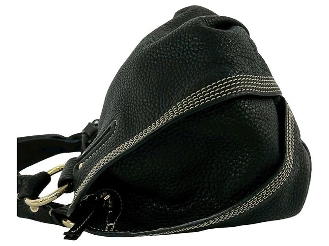 Céline Mini borsa Boston in pelle Celine Bitter Sweet Triomphe Logo Hardware Nero - vista 5