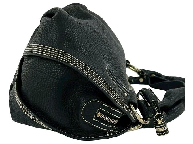 Céline Mini borsa Boston in pelle Celine Bitter Sweet Triomphe Logo Hardware Nero - vista 6