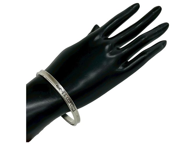 Bracciale rigido stretto Vintage Tiffany & Co. Argento - vista 2