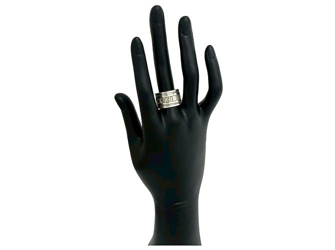 Tiffany & Co Anello Tiffany Vintage Atlas Argento - vista 2