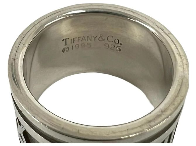 Tiffany & Co Anello Tiffany Vintage Atlas Argento - vista 3