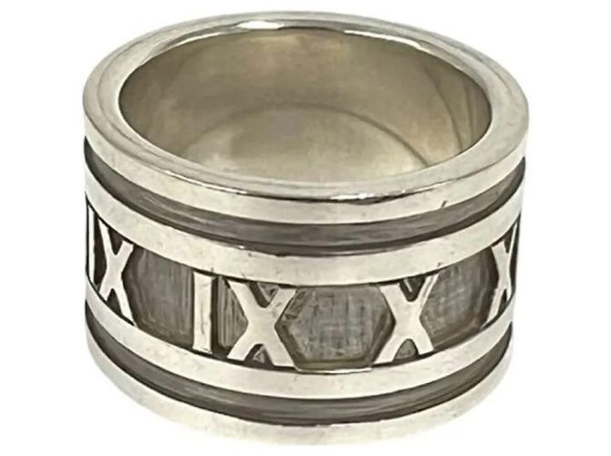 Tiffany & Co Anello Tiffany Vintage Atlas Argento - vista 6