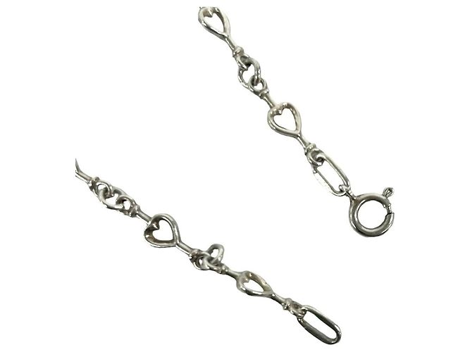 Tiffany & Co Bracciale Tiffany Vintage ID Heart Charm in Argento 925 - vista 4