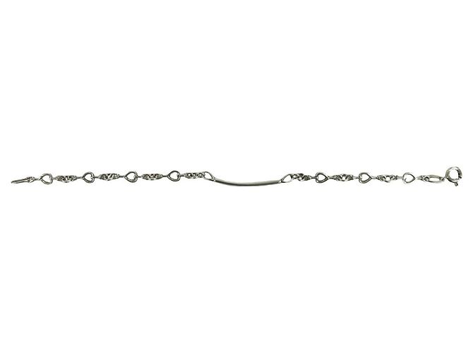 Tiffany & Co Bracciale Tiffany Vintage ID Heart Charm in Argento 925 - vista 6