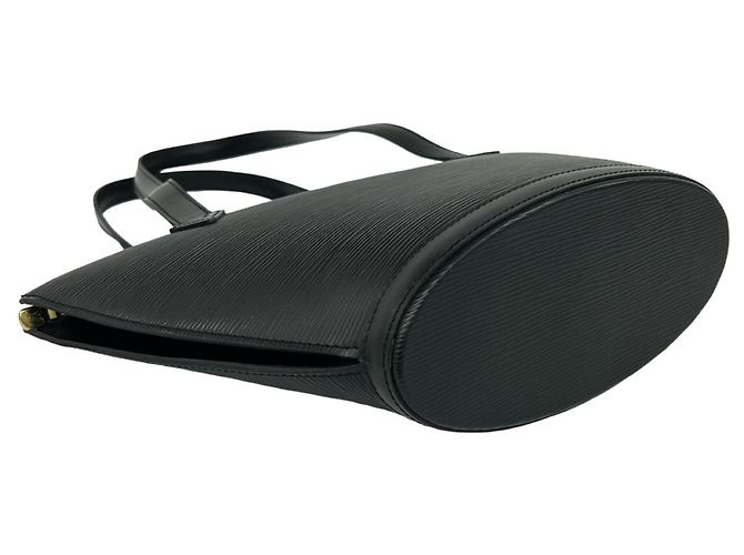 Borsa Tote Louis Vuitton Saint Jacques in pelle Epi Nero - vista 7