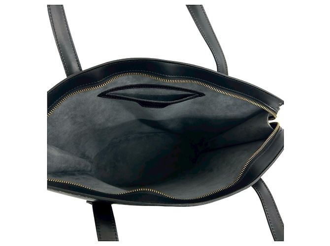 Borsa Tote Louis Vuitton Saint Jacques in pelle Epi Nero - vista 9