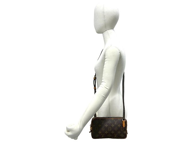 Pochette Marly Bandoulière Louis Vuitton in pelle Monogram Borsa a tracolla Marrone - vista 2