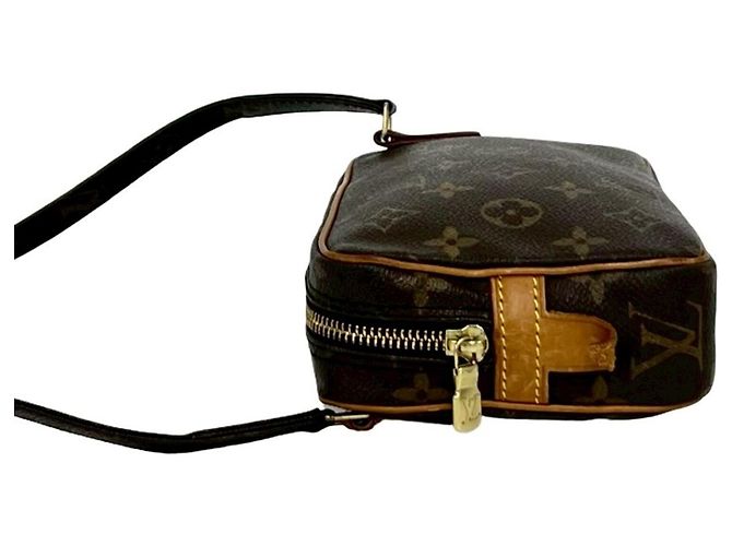 Pochette Marly Bandoulière Louis Vuitton in pelle Monogram Borsa a tracolla Marrone - vista 5
