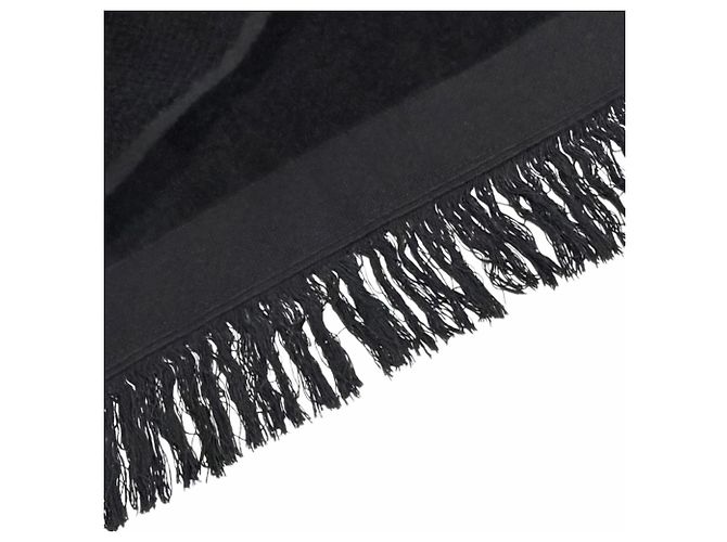 Chanel Coco Mark Black Cotton Blanket - view 5