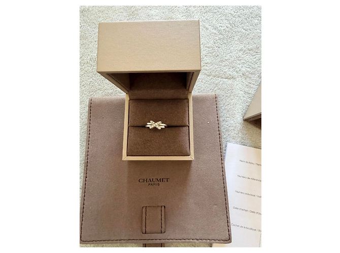 Chaumet Diamantring aus Weißgold - Ansicht 4