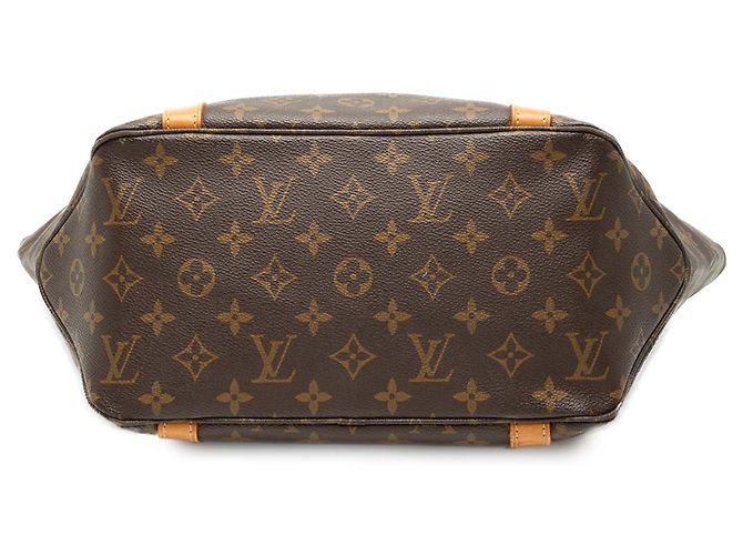 Sac Shopping Louis Vuitton Marrone Monogram - vista 3