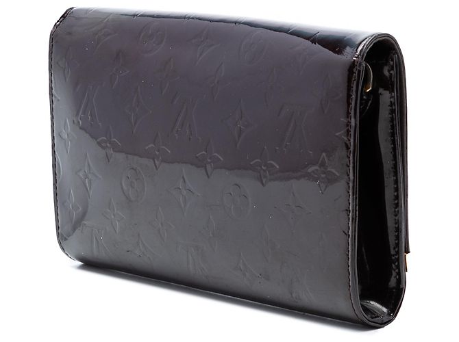 Louis Vuitton Purple Monogram Vernis Ana Porpora - vista 2