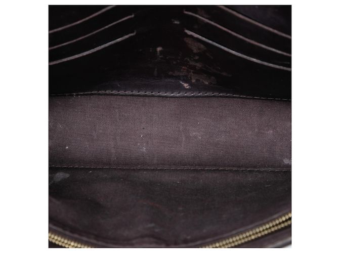 Louis Vuitton Purple Monogram Vernis Ana Porpora - vista 4