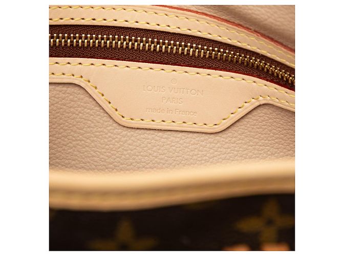 Louis Vuitton Petit Bucket Monogram Marrone - vista 10