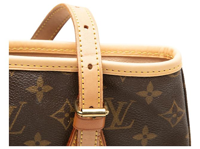 Louis Vuitton Petit Bucket Monogram Marrone - vista 8