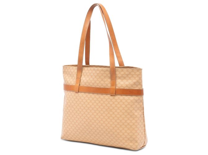Céline Celine Tote aus beschichtetem Canvas Beige Macadam - Ansicht 2