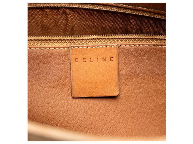 Céline Celine Tote aus beschichtetem Canvas Beige Macadam - Ansicht 5
