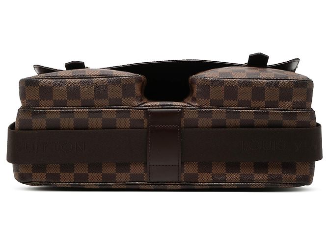 Louis Vuitton Marrone Damier Ebene Broadway - vista 3